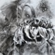 Time Gone By, charcoal and acetone on paper
