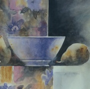 The Offering, watercolor on plate bristol