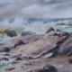 Tiverton Surf, watercolor on cold press paper