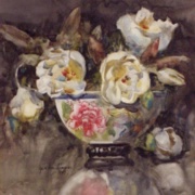 Grand Flora, watercolor on plate bristol