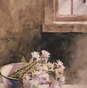 Waiting for Spring, watercolor on rough watercolor paper